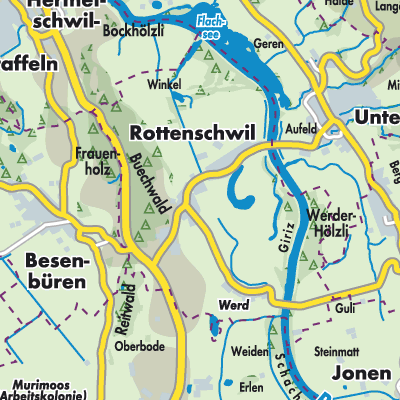 Übersichtsplan Rottenschwil