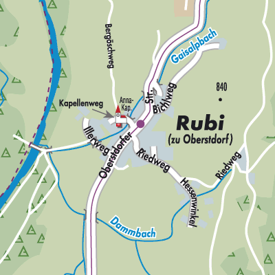 Stadtplan Rubi