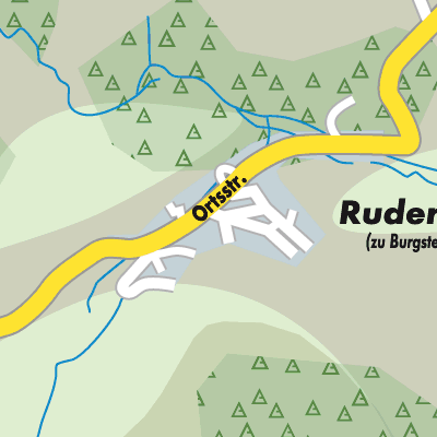 Stadtplan Ruderitz