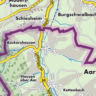Übersichtsplan Rückershausen