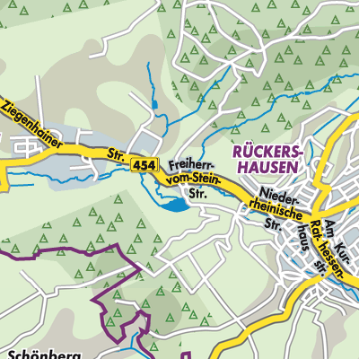 Übersichtsplan Rückershausen