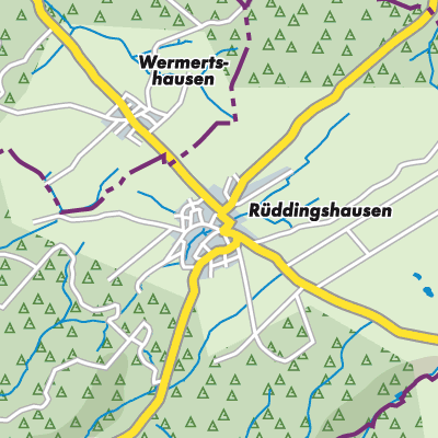 Übersichtsplan Rüddingshausen