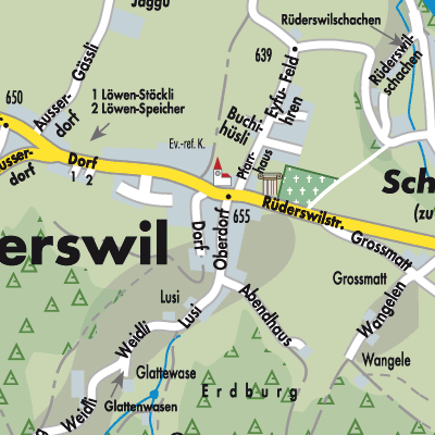 Stadtplan Rüderswil