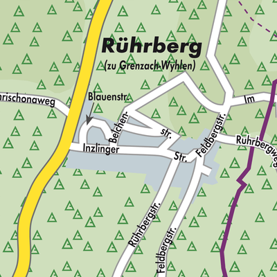 Stadtplan Rührberg