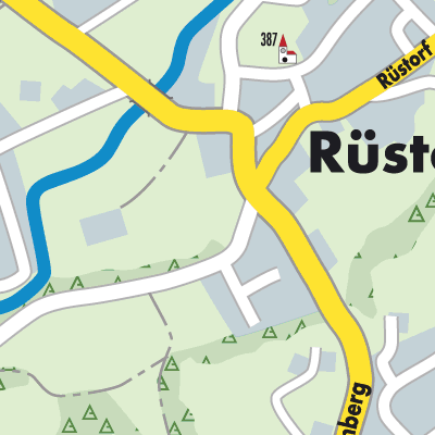 Stadtplan Rüstorf
