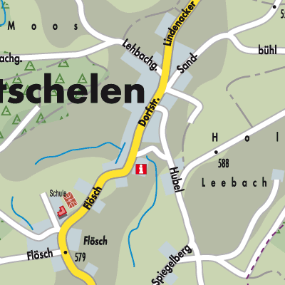 Stadtplan Rütschelen