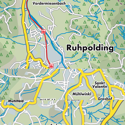 Übersichtsplan Ruhpolding