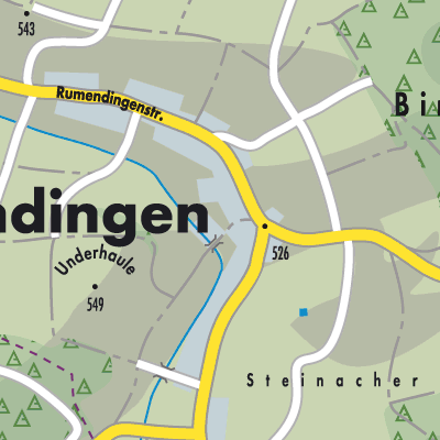 Stadtplan Rumendingen