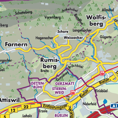 Übersichtsplan Rumisberg