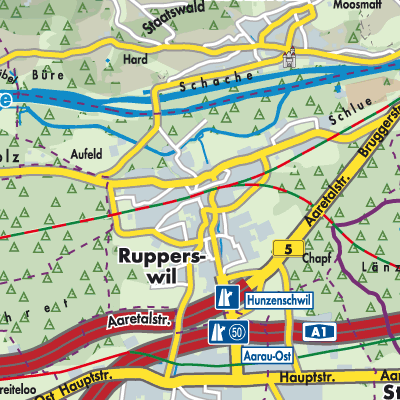 Übersichtsplan Rupperswil