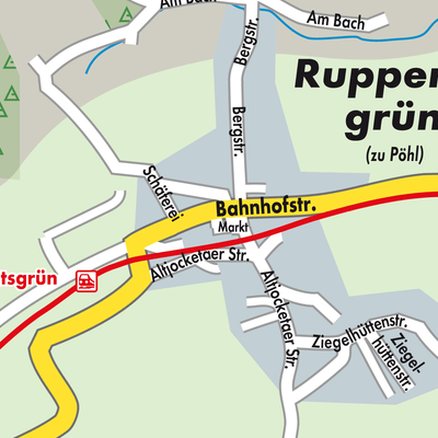Stadtplan Ruppertsgrün