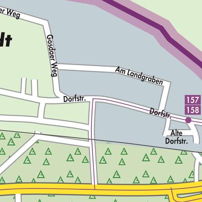 Stadtplan Sabrodt - Zabrod