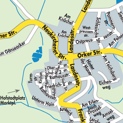Stadtplan Sachsenberg
