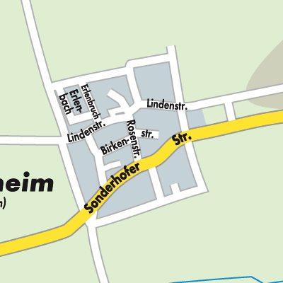 Stadtplan Sächsenheim