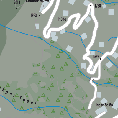 Stadtplan Safiental