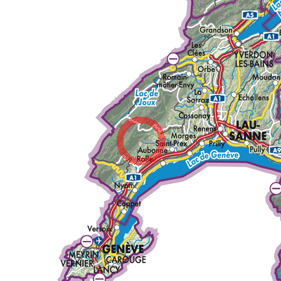 Landkarte Saint-George