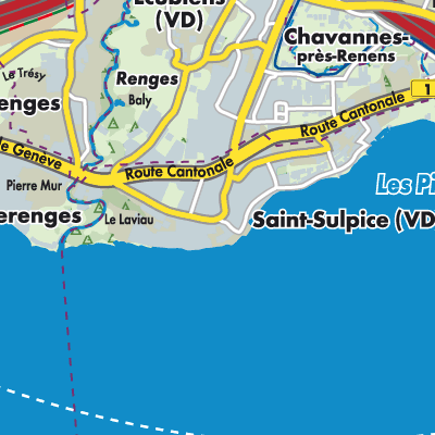 Übersichtsplan Saint-Sulpice