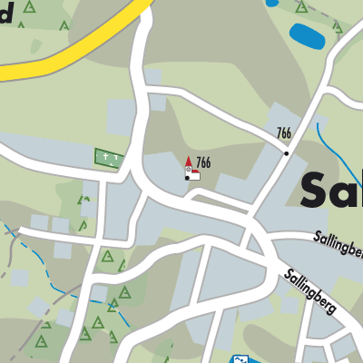 Stadtplan Sallingberg