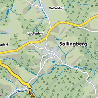Übersichtsplan Sallingberg