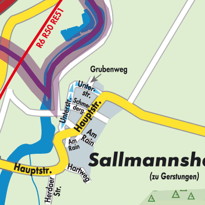 Stadtplan Sallmannshausen