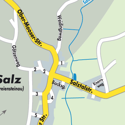 Stadtplan Salz