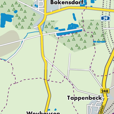 Übersichtsplan Samtgemeinde Boldecker Land