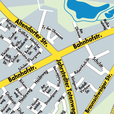 Stadtplan Samtgemeinde Brome