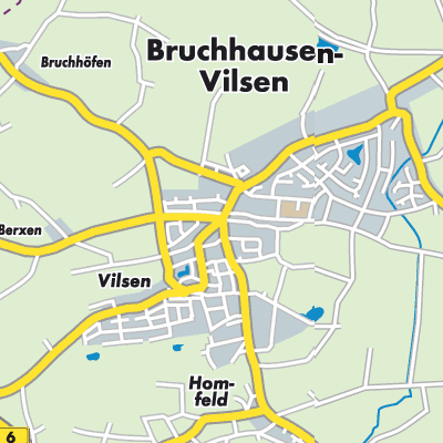 Übersichtsplan Samtgemeinde Bruchhausen-Vilsen