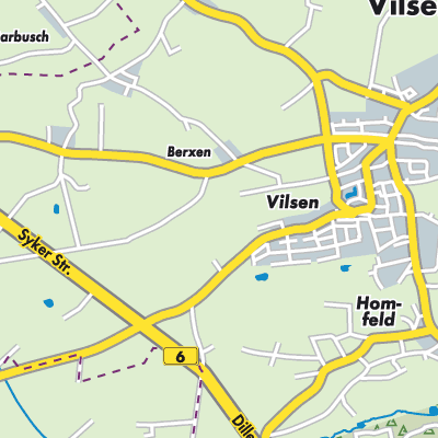 Übersichtsplan Samtgemeinde Bruchhausen-Vilsen