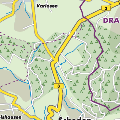 Übersichtsplan Samtgemeinde Dransfeld