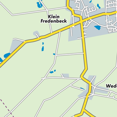 Übersichtsplan Samtgemeinde Fredenbeck