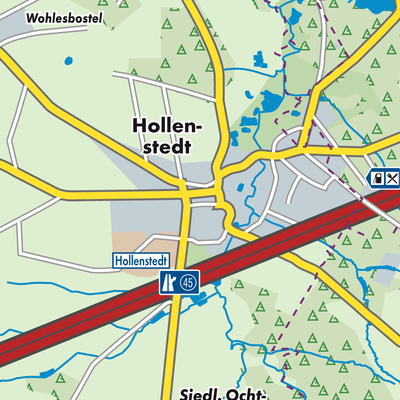 Übersichtsplan Samtgemeinde Hollenstedt