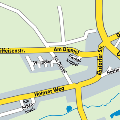 Stadtplan Samtgemeinde Ilmenau
