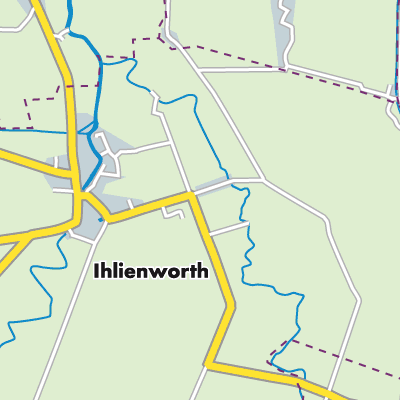 Übersichtsplan Samtgemeinde Land Hadeln