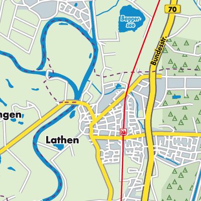Übersichtsplan Samtgemeinde Lathen