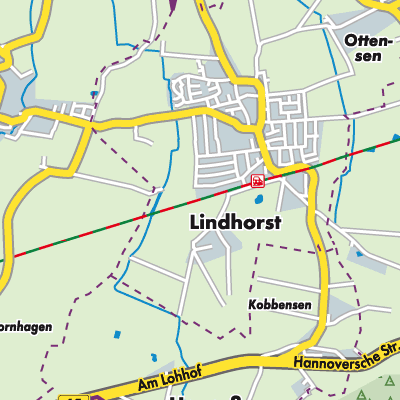 Übersichtsplan Samtgemeinde Lindhorst