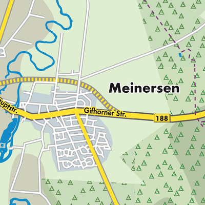 Übersichtsplan Samtgemeinde Meinersen