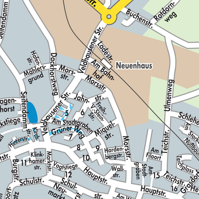 Stadtplan Samtgemeinde Neuenhaus
