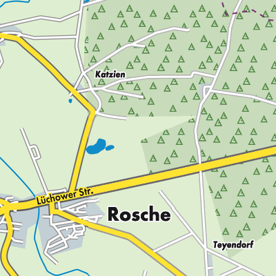 Übersichtsplan Samtgemeinde Rosche