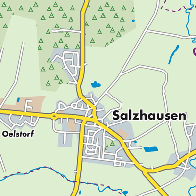 Übersichtsplan Samtgemeinde Salzhausen