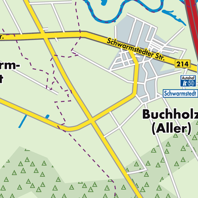 Übersichtsplan Samtgemeinde Schwarmstedt
