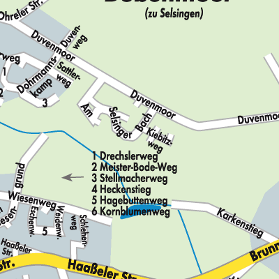 Stadtplan Samtgemeinde Selsingen