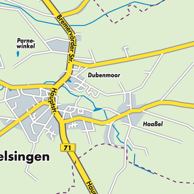 Übersichtsplan Samtgemeinde Selsingen