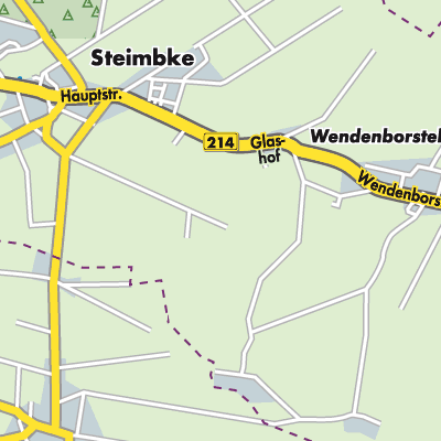 Übersichtsplan Samtgemeinde Steimbke