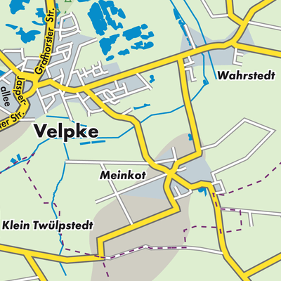Übersichtsplan Samtgemeinde Velpke