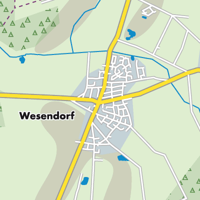 Übersichtsplan Samtgemeinde Wesendorf