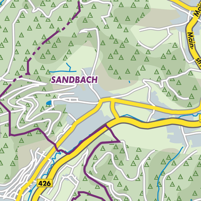 Übersichtsplan Sandbach