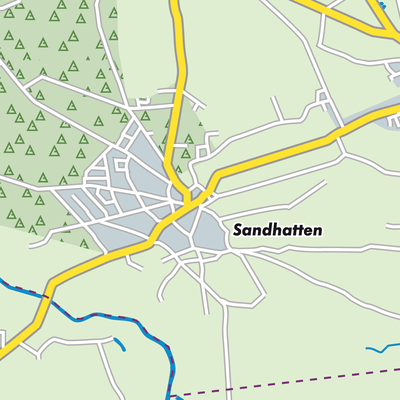 Übersichtsplan Sandhatten