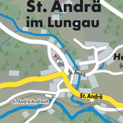 Stadtplan Sankt Andrä im Lungau
