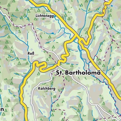 Übersichtsplan Sankt Bartholomä